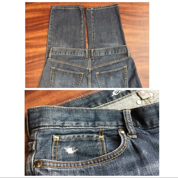  Eddie Bauer Boyfriend Crop Denim - Picture 4 of 6